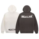 Mertra Beige and Brown Hoodie - Image 4
