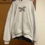 Mertra Beige and Brown Hoodie - Image 2