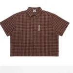Mertra Mertra Brown Checkered Shirt