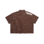 Mertra Mertra Brown Checkered Shirt - Image 2